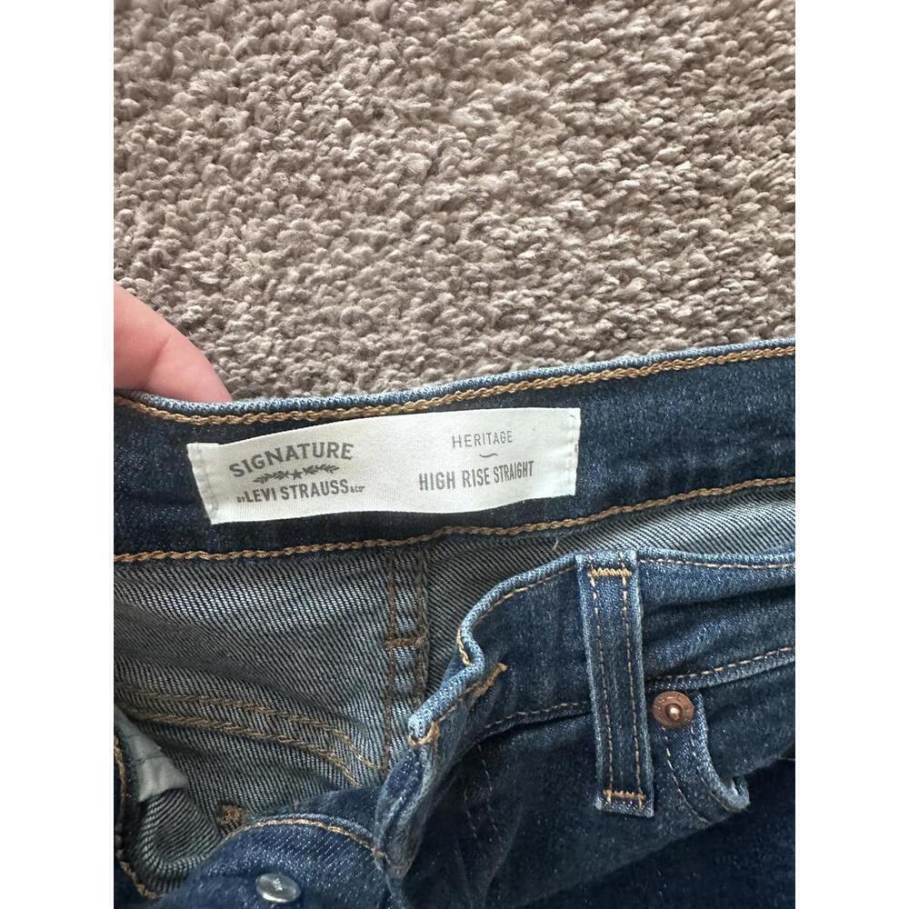 Levi's Women's Blue Denim Jeans Size 10 Regular - Picture 4 of 5